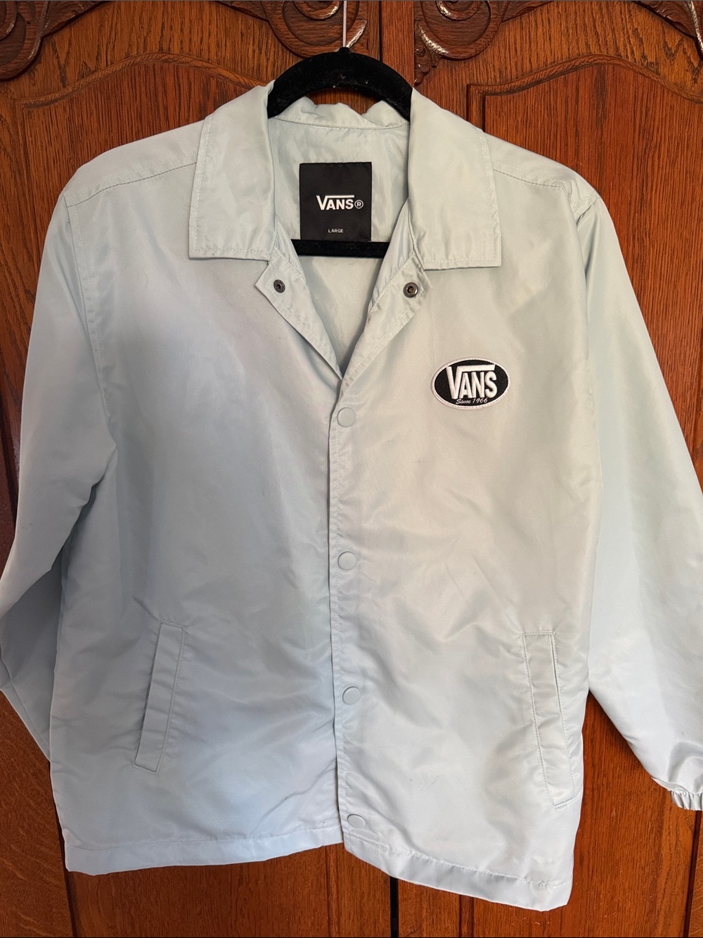 Vans Light Blue Coach Windbreaker Jacket